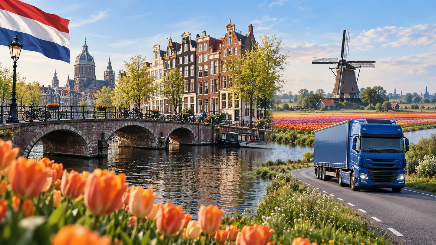 Amsterdam · Kanallar · Yel değirmenleri temsili görseli